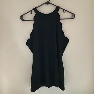 Just your plain old black tank top